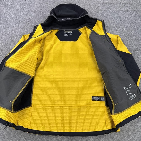 Artilect VaporLayer Jacket Mens XL Yellow Black M-Intersect Doubleweave Hooded - Picture 9 of 16